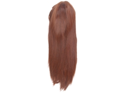 Peluca De Pelo Falso Recta Larga 70cm Para Fiesta De Cosplay