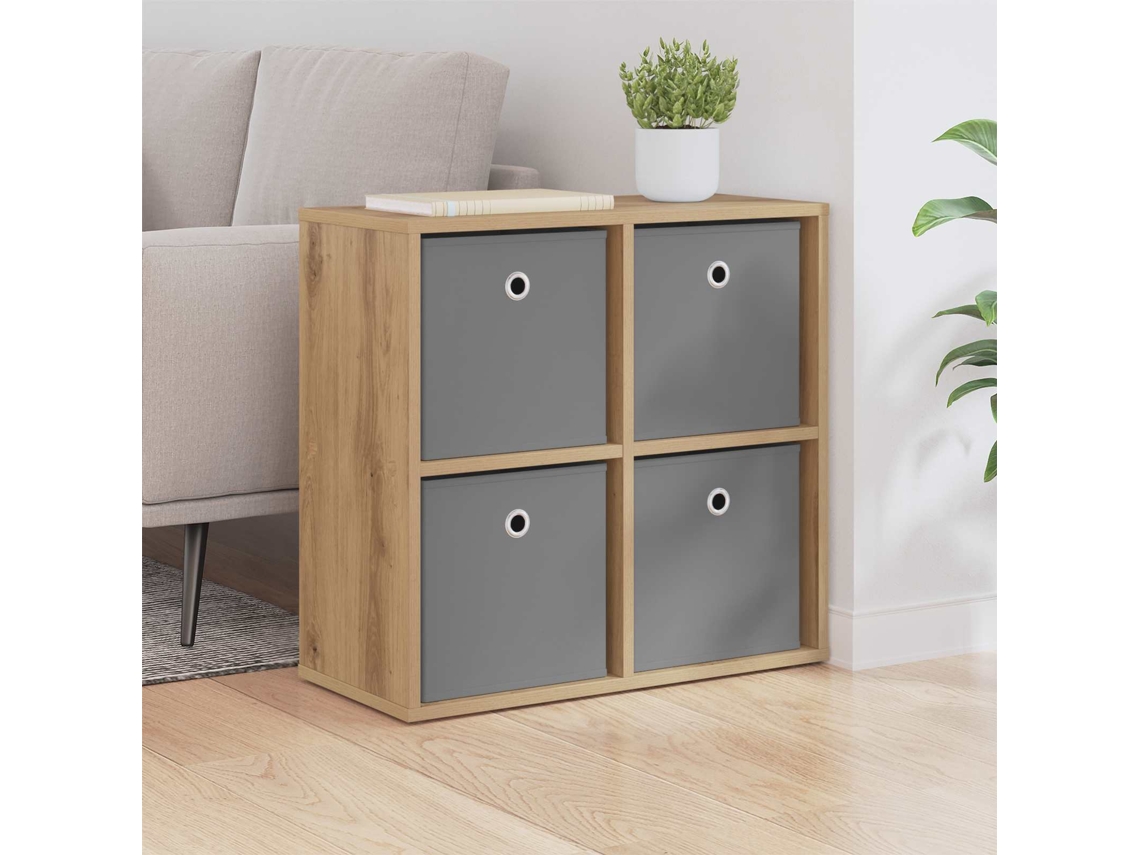 Vidaxl Buffet Carvalho Artesanal 59,5 X 27 X 57 Cm