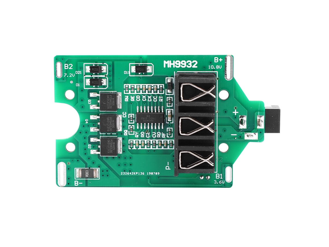 Placa De Proteção Bateria Li-ion 3s 18650 Bms Pcb 2un