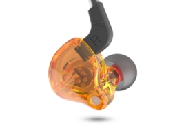 Aetheria fones de Ouvido Qkz Ak6 Hifi Esportivos com Microfone 3.5mm para Corrida e Música