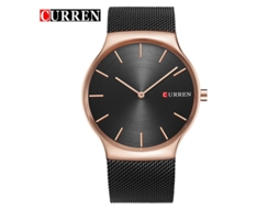 Relógio Masculino de Negócios com Mecanismo de Quartzo, Pulseira de Aço e Movimento Japonês. MDUG