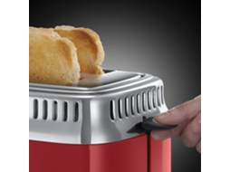 Torradeira RUSSELL HOBBS Retro 21680-56 (Vermelho - 1300 W)