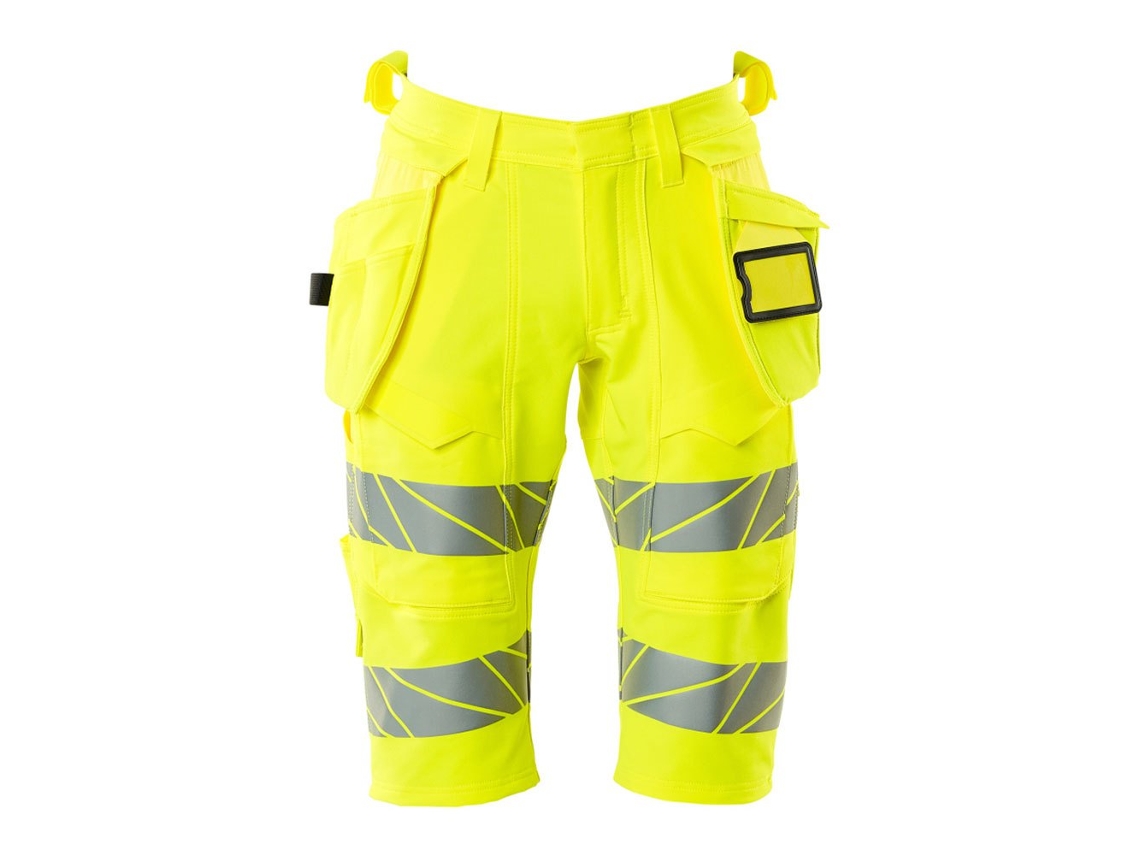 Calças Curtas Com Bolsos Pendurados Accelerate Safe 19349 Amarelo 54 MASCOT
