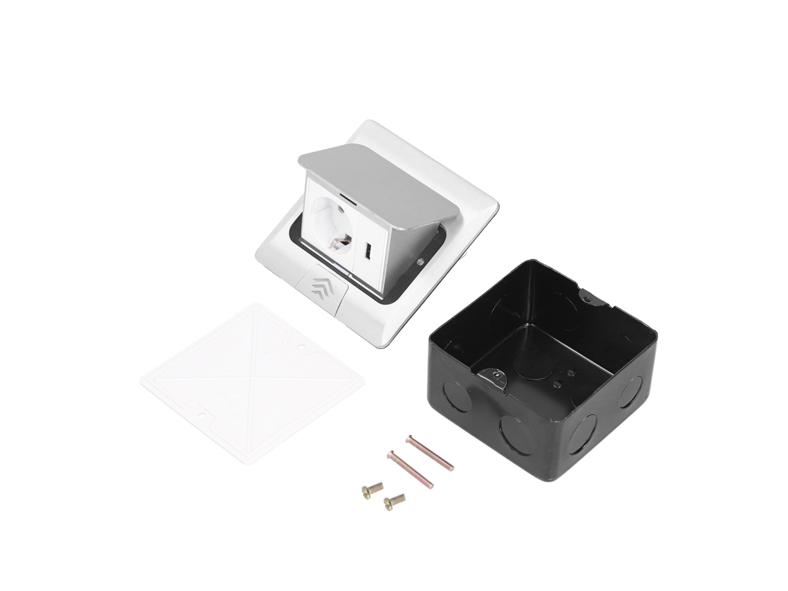Laxiscreed Caixa De Tomada Eléctrica Embutida Para Piso 250v 16a - Conformidade Ue
