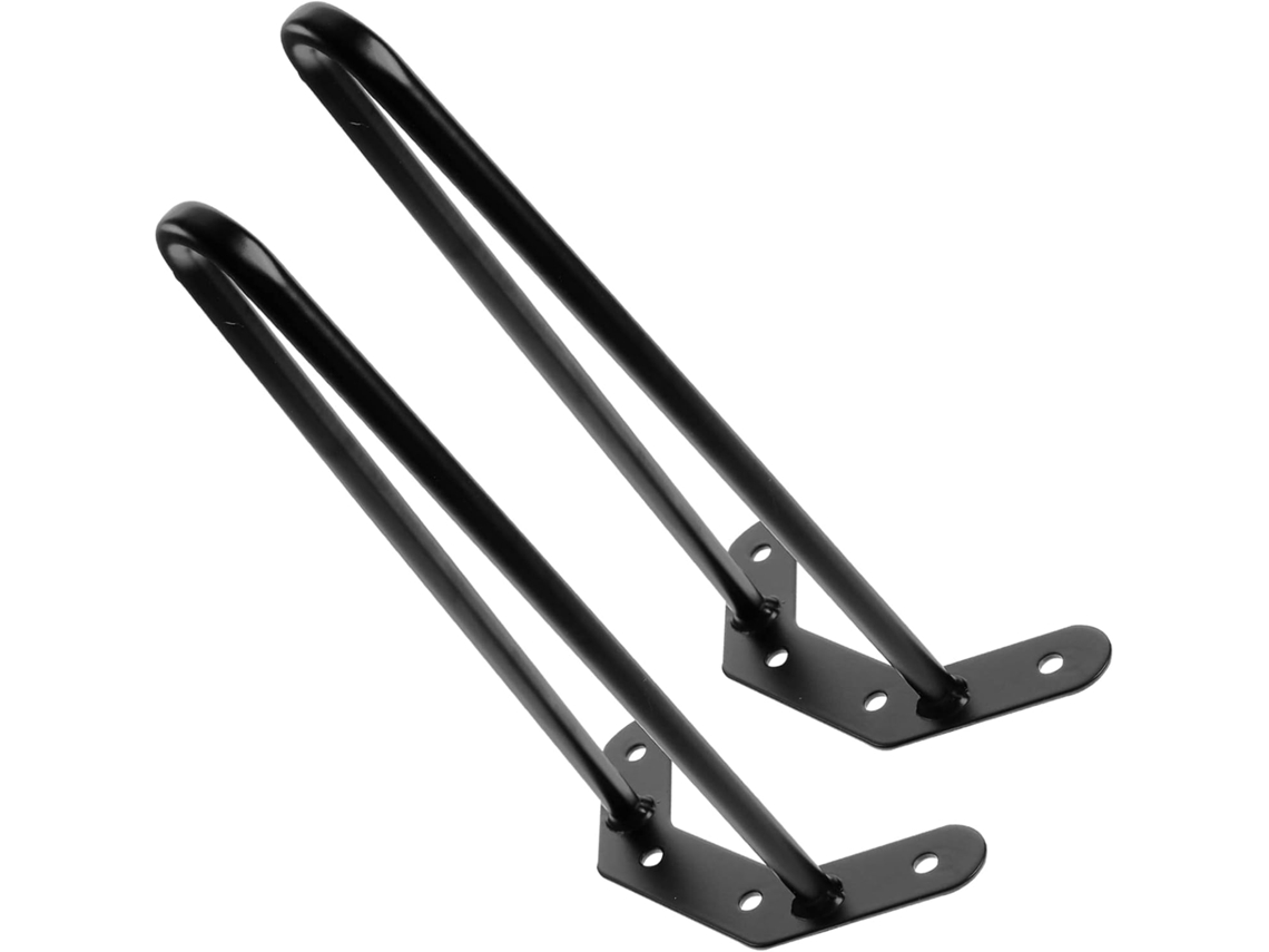 Conjunto De 2 Pés Mesa Com Design Resistente Em Formato Grampo, Ideais Para Projetos Faça Você Mesmo Com Mesas E