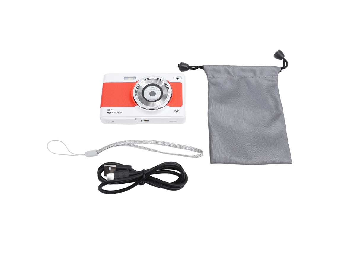 Digital Camera 56mp High Definition 1080p 2.8in Display Screen 8x Zoom Autofocus Compact Camera For Kids Teenagers Students LAXISCREED