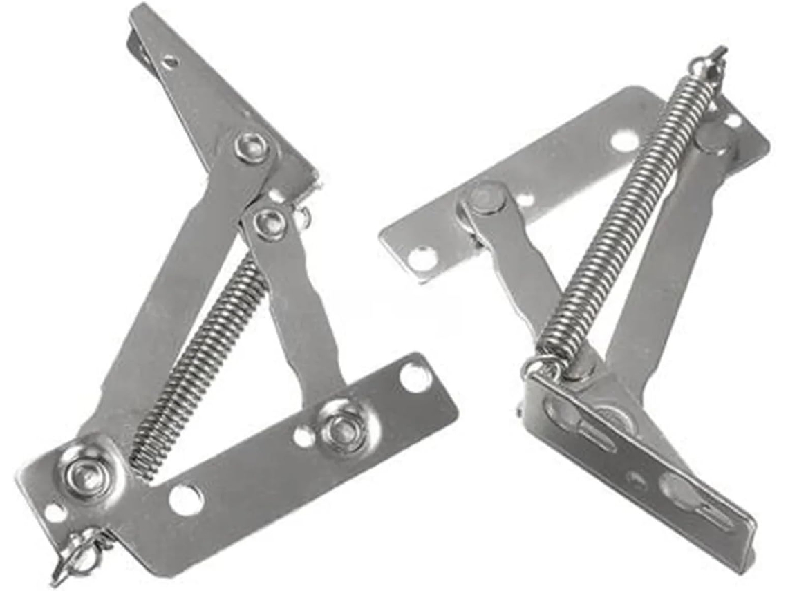 Conjunto de 2 Dobradiças Mola 80 2, Resistente, Aço Inoxidável