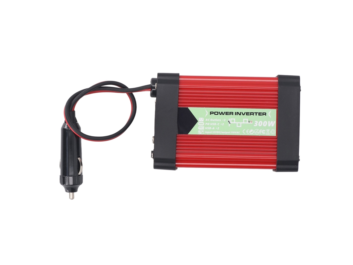Aetheria inversor de Carro 12v para 110v com Tomada Universal e Carregamento Rápido de Onda Senoidal Modificada