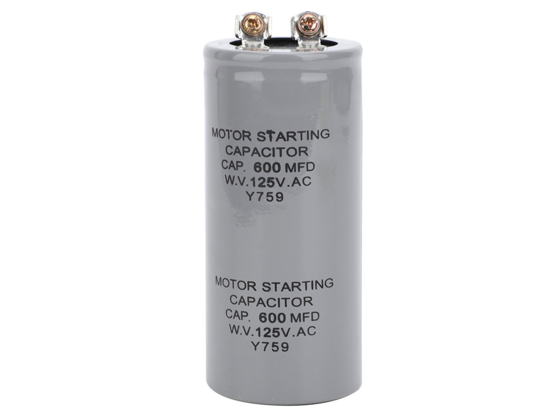 Capacitor De Arranque E Funcionamento Cd60 600mfd 125vac Motor 43x102mm