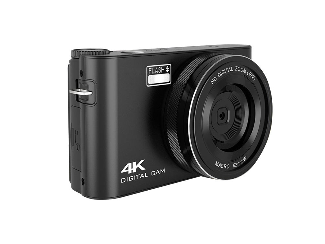Câmara Digital 4k De 64 Mp Com Ecrã Tátil Ips