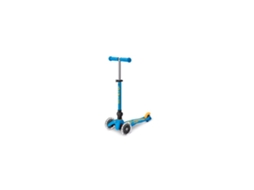 Mini Micro Deluxe Dobrável Led Scooter Azul Oceano Mi3