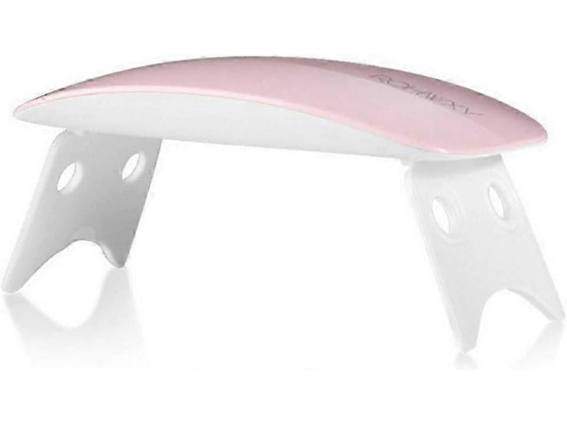 Secador de Unhas 6w Lâmpada Mini Led Light Uv Gel Folding Mouse Máquina Fototerapia Portát Il Nail Lamp Tool Rosa GOKOCO