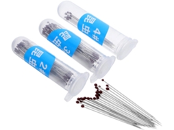 Alfinetes de aço inoxidável com pontas de plástico para entomologia, pacote com 300 unidades. Ferramentas versáteis para...