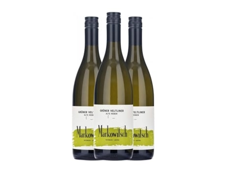 Vinho branco MARKOWITSCH Alte Reben Grüner Veltliner Carnuntum (0.75 L - 3 Unidades)