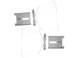 Oculares De Aço Inoxidável, 2 Telas De Substituição 125/150 Em Abs E Conjunto De