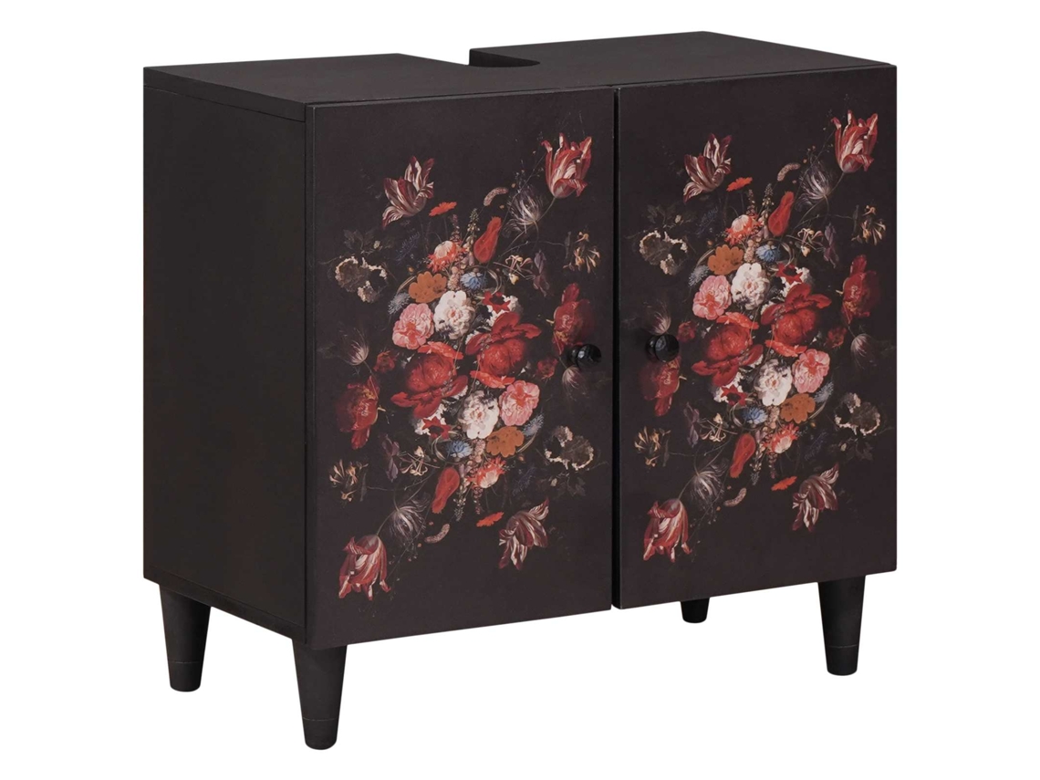 Vidaxl Armário De Lava-louça Com Porta Multicolor 62 X 33 X 58 Cm