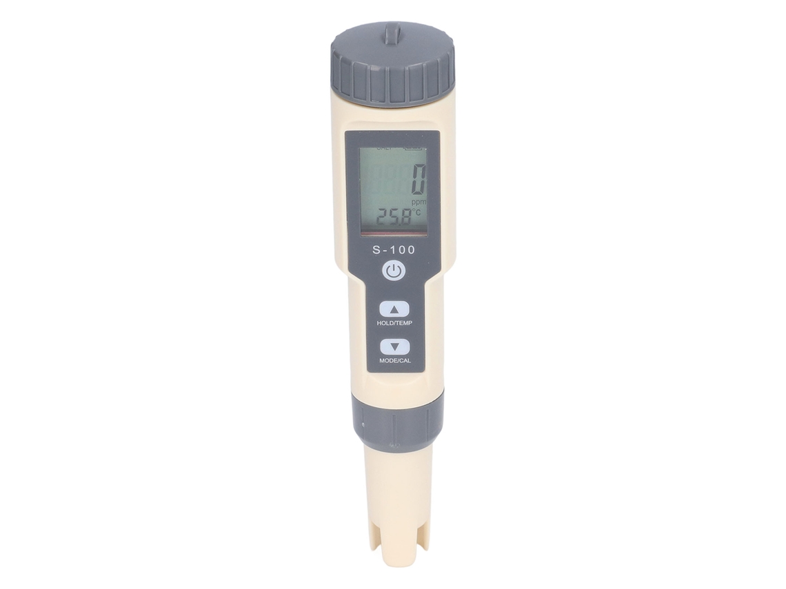 Medição De Qualidade Da Água Caneta Tipo Salinidade Ec Tds Temperatura 4 Em 1 S-100