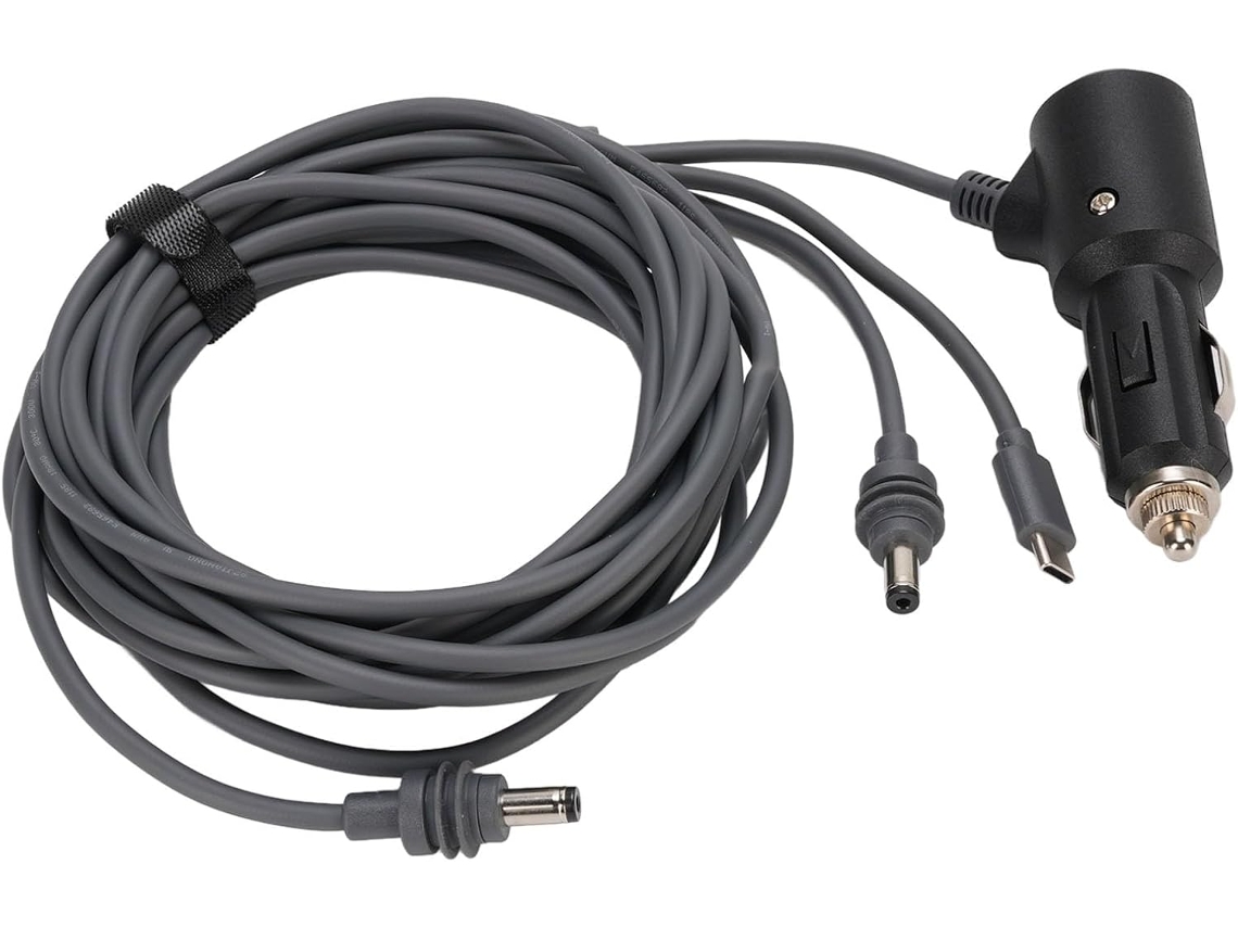 Cabo de Alimentação de 3 Polegadas Cabo de Extensão Usb C/iscarizador/dc Macho, Durável SFUSHOS