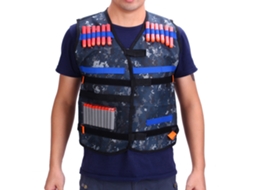 Rebe-chaleco Táctico Impermeable Con Porta Clip Para Dardos De Espuma, Ideal Para Deportes Al Aire Libre Y Combate