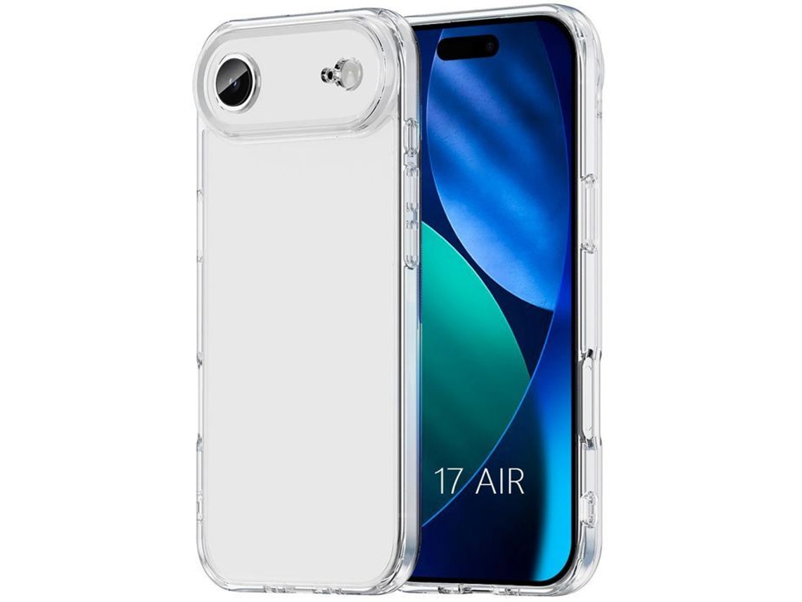 Capa Para Iphone Air - Booling - Silicone À Prova De Choque, Anti-queda, Ultrafina E Transparente