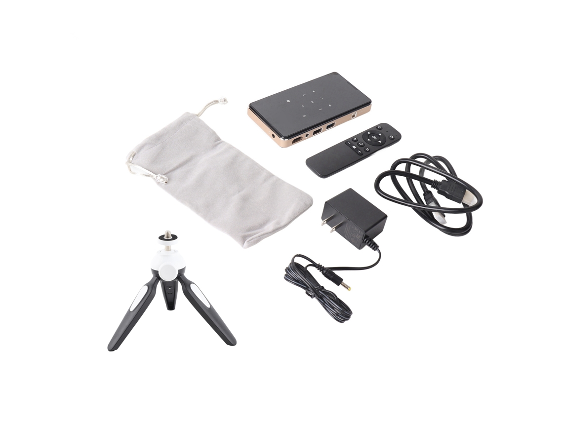 Projetor Mini Dlp 4k LAXISCREED Wifi 2.4g/5g Controle Celular