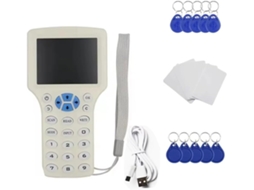 Leitor/decodificador De Cartões Id/ic Uid 13,56mhz 125khz 250khz 375khz 500khz Hid 08cd Para Cartões Gokoco