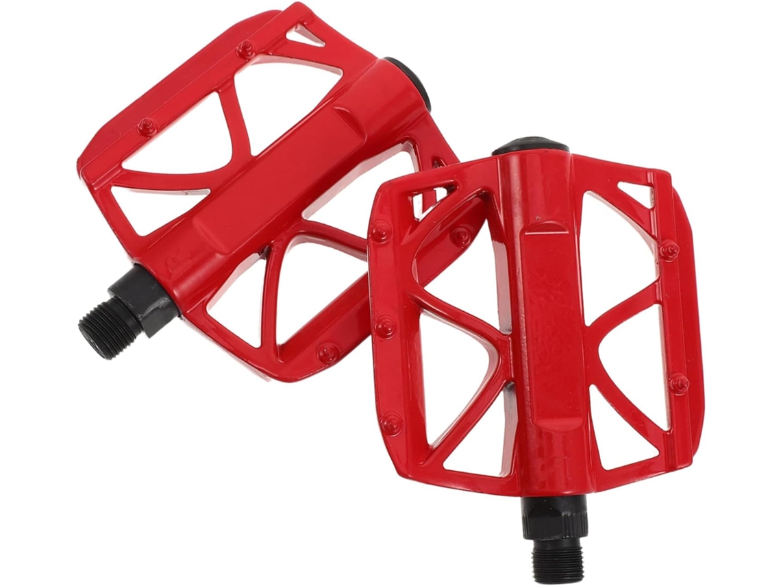 Conjunto De 2 Pedais Alumínio Para Mountain Bike Com Plataforma Larga