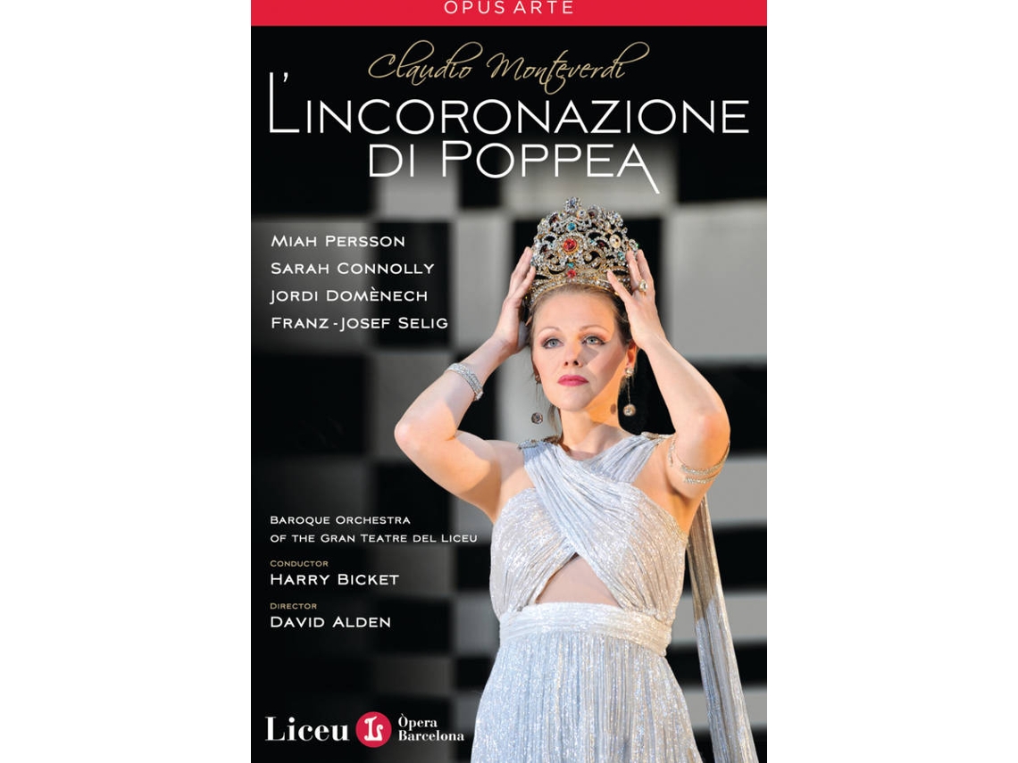 DVD-Video Album Bicket/Persson/Connolly/Domenech - Krönung der Poppea (1CD)