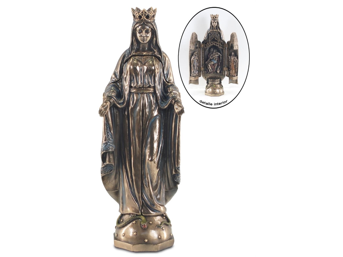 Figura Decorativa BY SIGRIS Virgem Maria