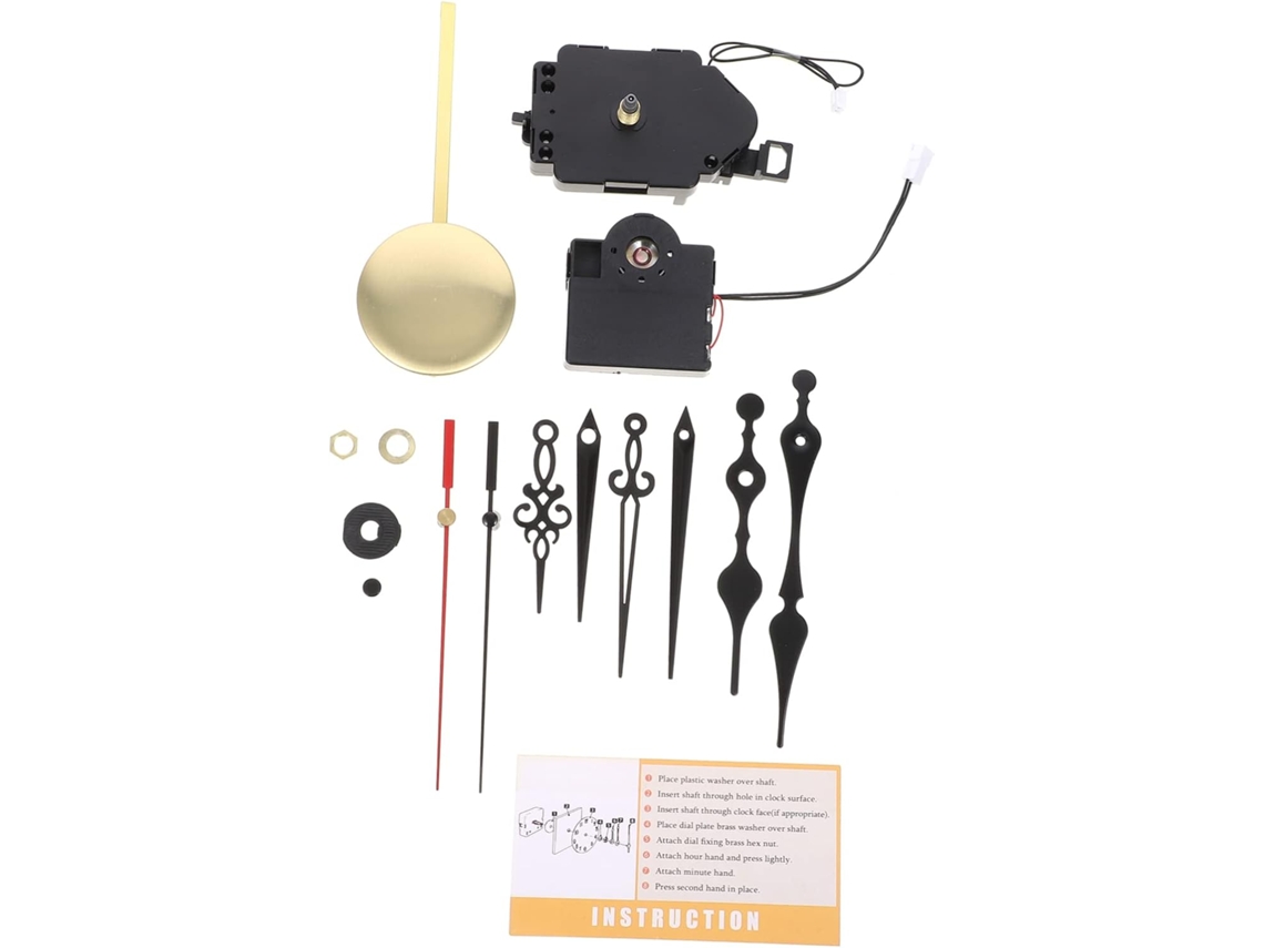 Relógio De Carrilhão Clássico, Movimento De Pêndulo De Quartzo, Kit Com 1 Unidade