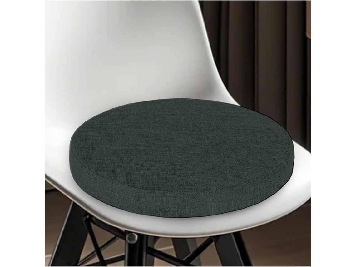 Almofada Circular Para Cadeira Xmayods, 30 35 40 45 50cm, Lavável, Para Uso Interno E Externo, Sala De Jantar, Varanda