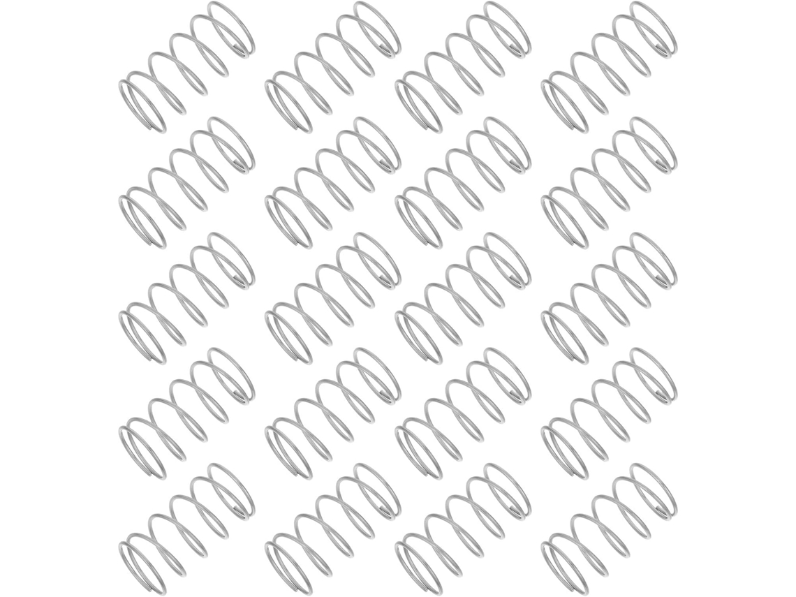 20 Molas De Reposição Em Aço Inoxidável Para Botão Descarga Vaso Sanitário,mola Pressão 3 Cm