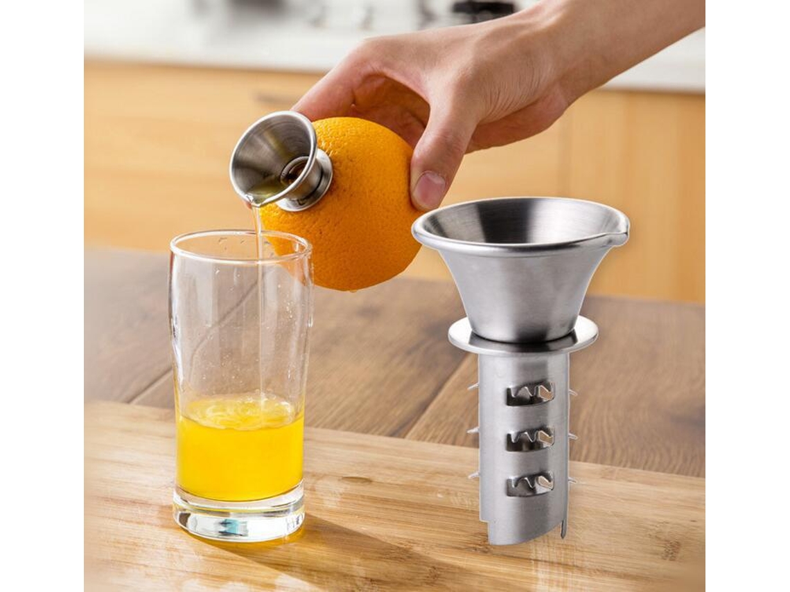 Espremedor De Limão Manual Em Aço Inoxidável(1 Unidade), Um Dos Melhores Utensílios De Cozinha