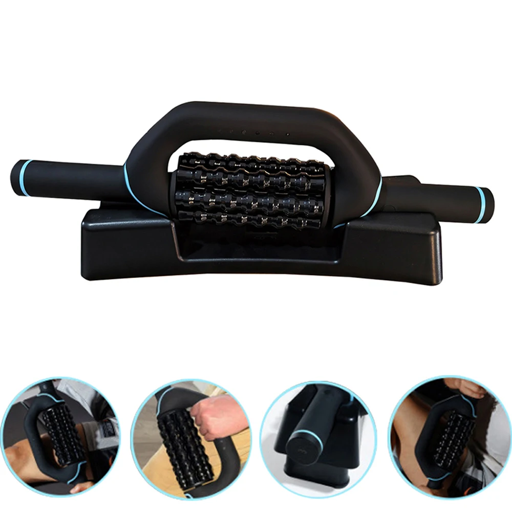 Massageador Elétrico com Rolo Vibratório para Massagem Corporal por Impacto MDUG