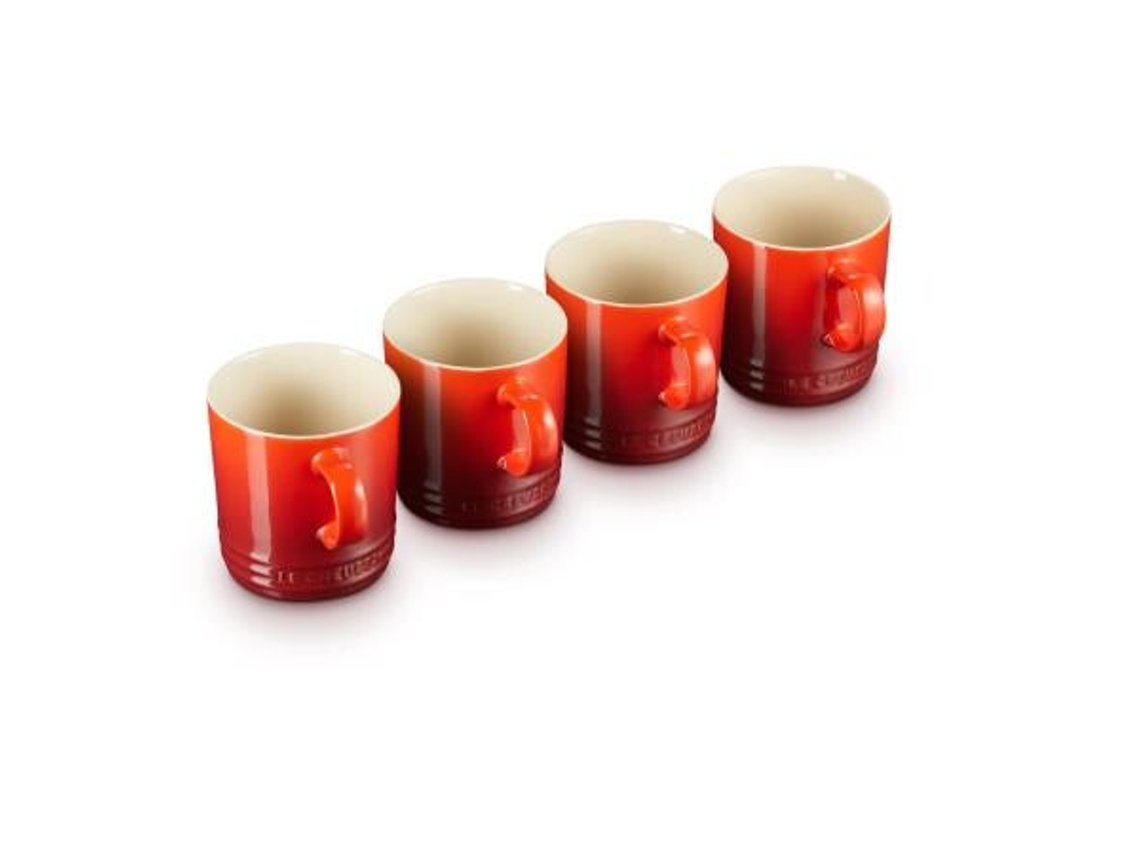 LE CREUSET - Set 4 Canecas 350Ml 79113350600000