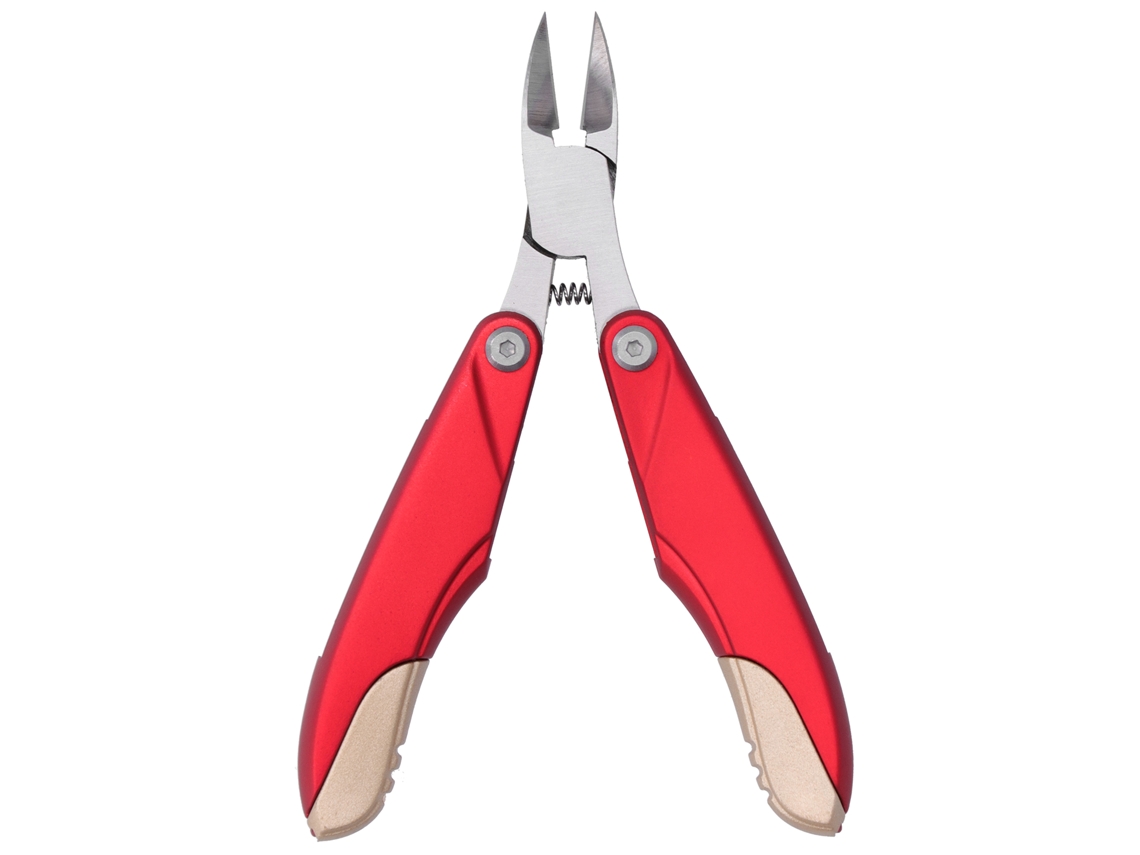Tijeras De Uñas Multifuncionales Plegables Arco Olecrano Para Paroniquia Color Rojo Mate