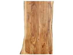 Vidaxl Tampo De Mesa 100x(50-60)x2,5 Cm Madeira De Acácia Maciça