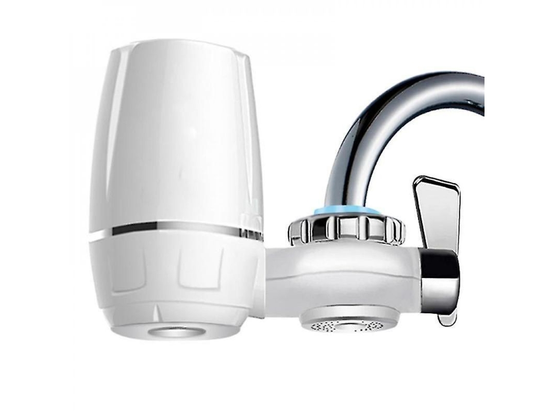 Sistema De Filtragem De Água Para Torneira Com Filtro Cerâmico 7 Níveis Saída Dupla 2000l/dia