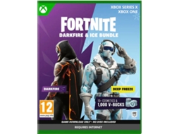 Jogo Xbox Série X Fortnite Darkfire &amp; Ice Bundle