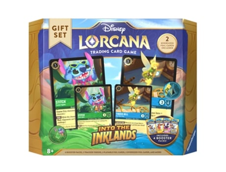 Disney Lorcana Into The Inklands Conjunto de Presente En RAVENSBURGER