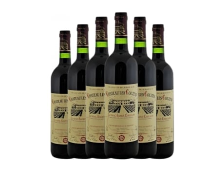 Vinho CHÂTEAU LES COUZINS Lussac-Saint-Émilion Crianza (0.75 L - 6 Unidades)