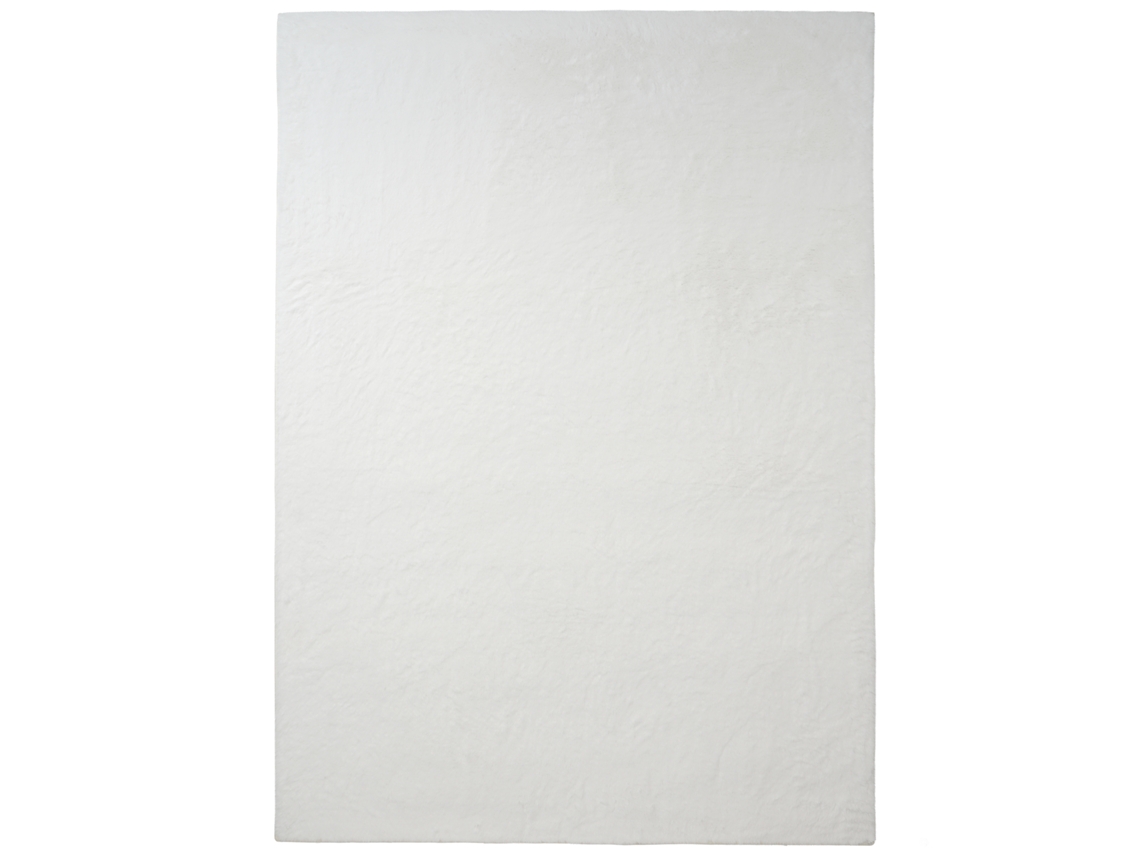 Consilio Concept Tapete De Pele Sintética Cozy Super Soft 160x230 Cm Marfim