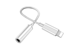 Adaptador 2 em 1 Lightning para Áudio 3.5mm LAXISCREED