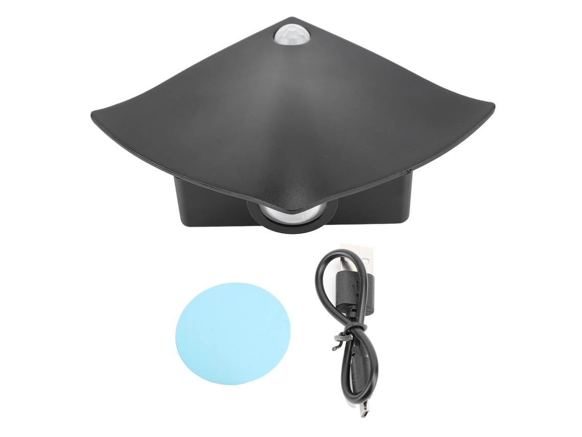Luz de Parede Led com Sensor de Movimento Recarregável Usb Magnética