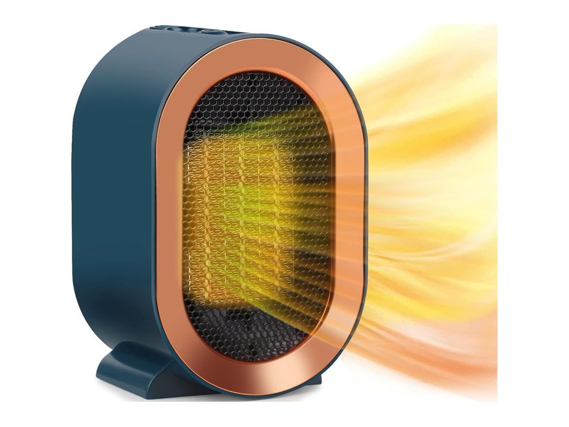 Aquecedor Elétrico de Mesa Nova Line cerâmico 1200w 2 modos proteção