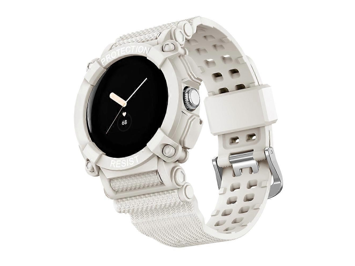 Pulseira Integrada De Cor Sólida À Prova De Três Elementos Para Google Pixel Watch
