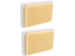 Esfoliante corporal de parede com cerdas resistentes para áreas costeiras (2 unidades)