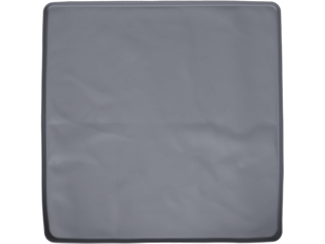 Bandeja Coletora De Silicone 60 X Cm Com Borda Elevada 2 Para Drenagem E Proteção Do Ralo