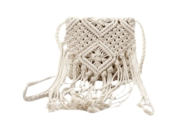 2026-bolso De Hombro Tejido A Mano Con Flecos Boho Para Mujer, Ideal Para Playa Y Viajes