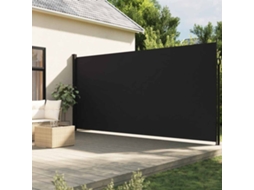 Vidaxl Toldo Lateral Retrátil 200x300 Cm Preto
